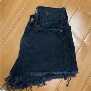 Urban Outfitters Black Denim shorts